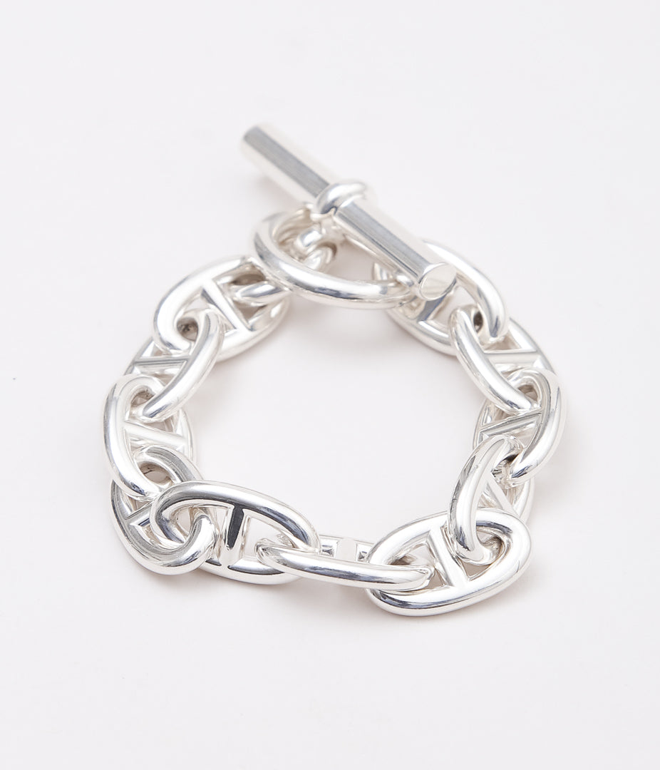 VINTAGE JEWELRY ''HERMES CHAINE d'ANCRE TGM11'' (ASSO)