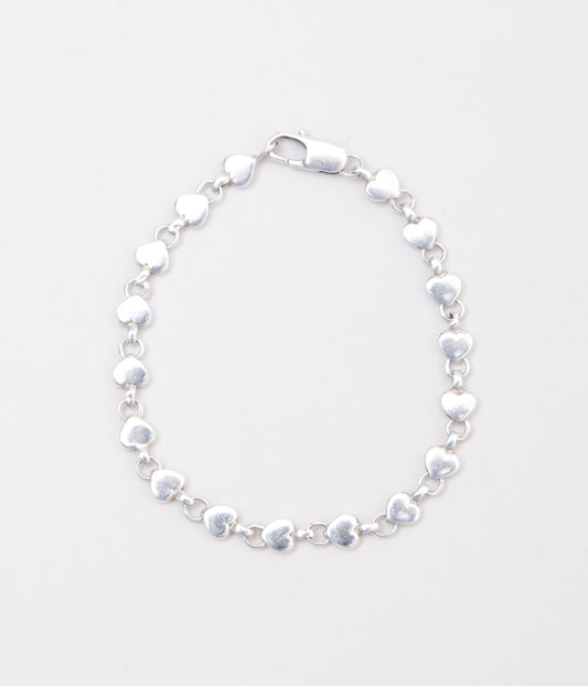 VINTAGE JEWELRY ''TIFFANY PUFF HEART BRACELET'' (ASSO)