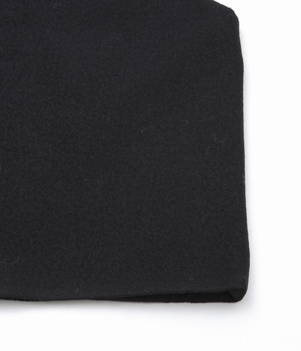 MAISON DOUILLET ''THE BOILED VEST'' (BLACK)