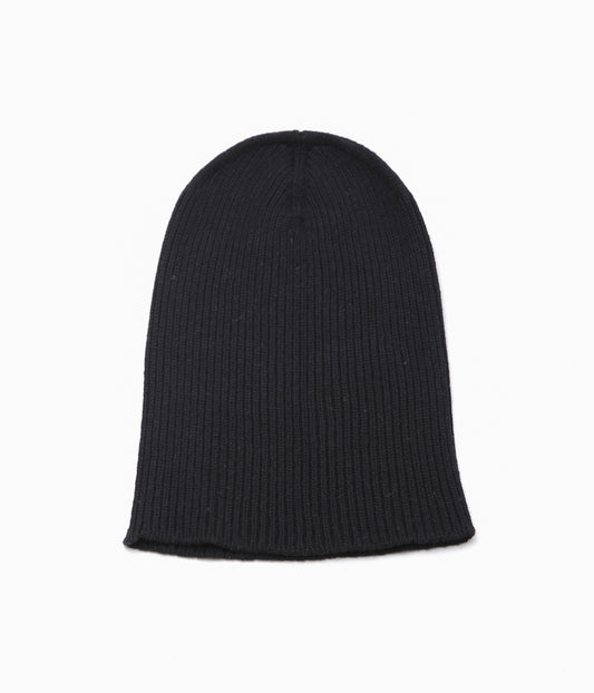 MAISON DOUILLET ''THE REGENERATED BEANIE'' (BLACK)