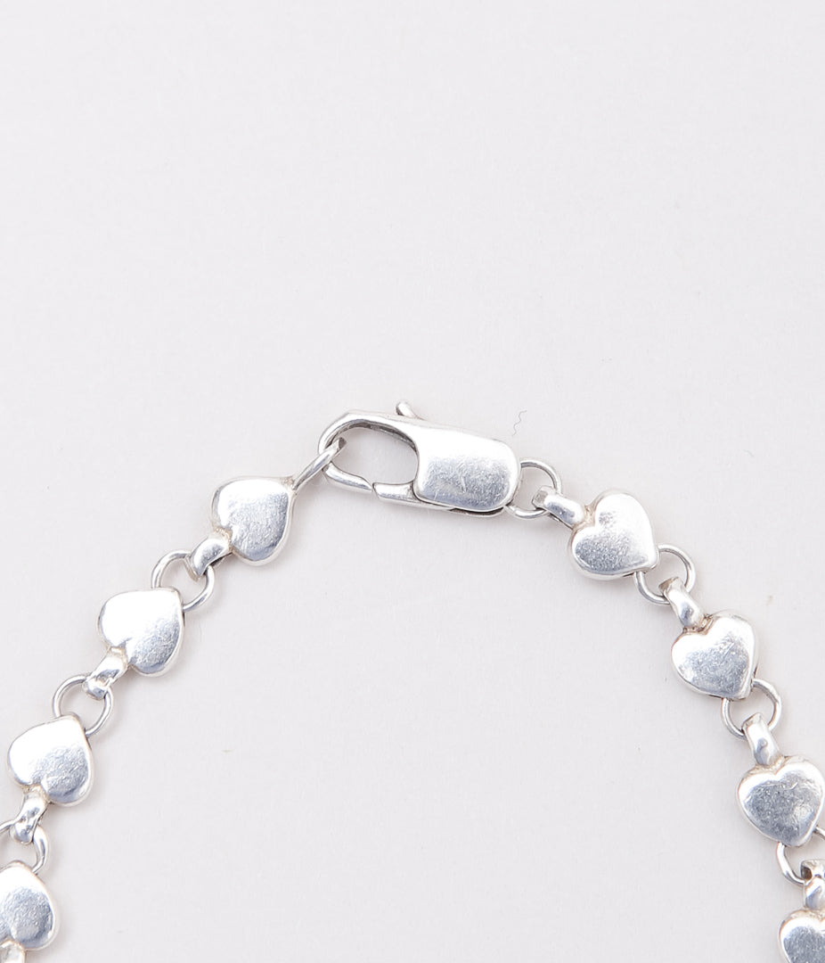 VINTAGE JEWELRY ''TIFFANY PUFF HEART BRACELET'' (ASSO)
