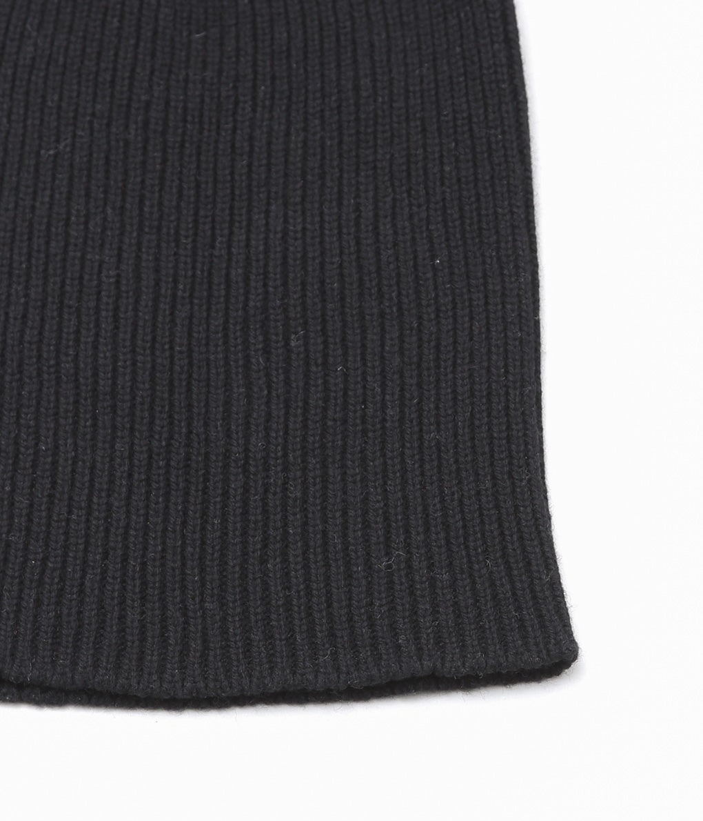 MAISON DOUILLET ''THE REGENERATED BEANIE'' (BLACK)