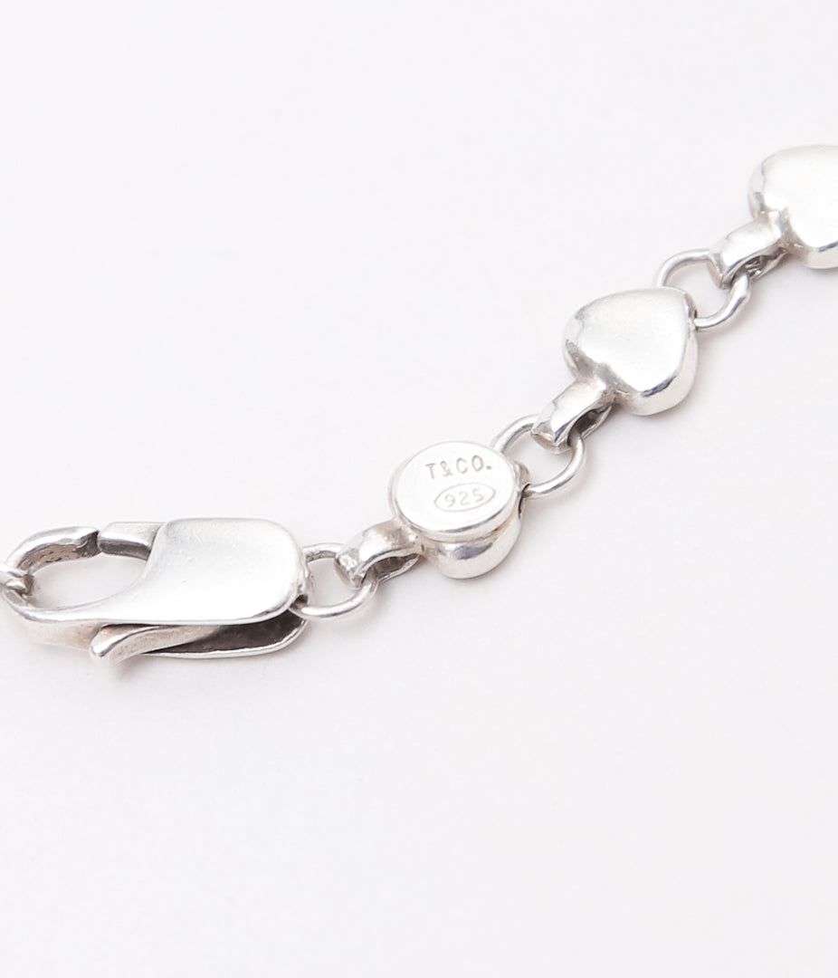 VINTAGE JEWELRY ''TIFFANY PUFF HEART BRACELET'' (ASSO)
