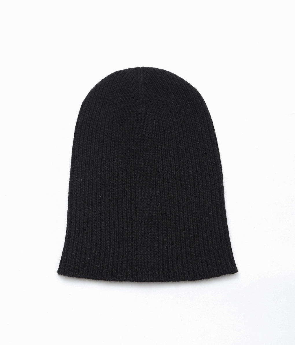 MAISON DOUILLET ''THE REGENERATED BEANIE'' (BLACK)