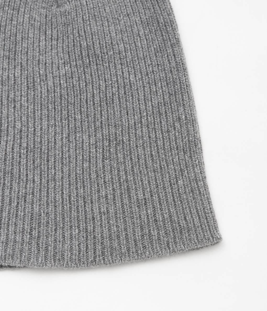 MAISON DOUILLET ''THE REGENERATED BEANIE'' (ANTHRACITE)