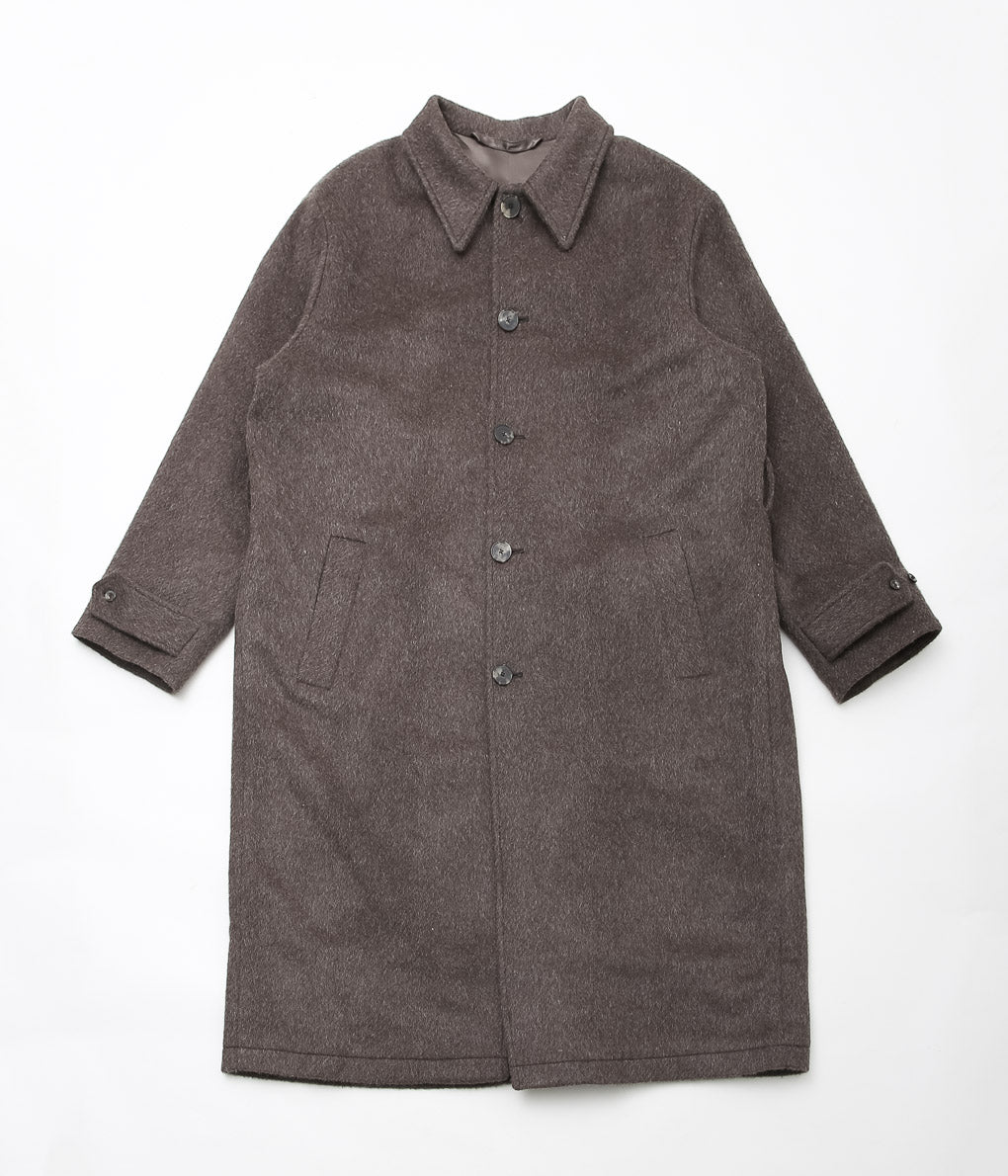 DE BONNE FACTURE ''OVERCOAT'' (BARK BROWN)