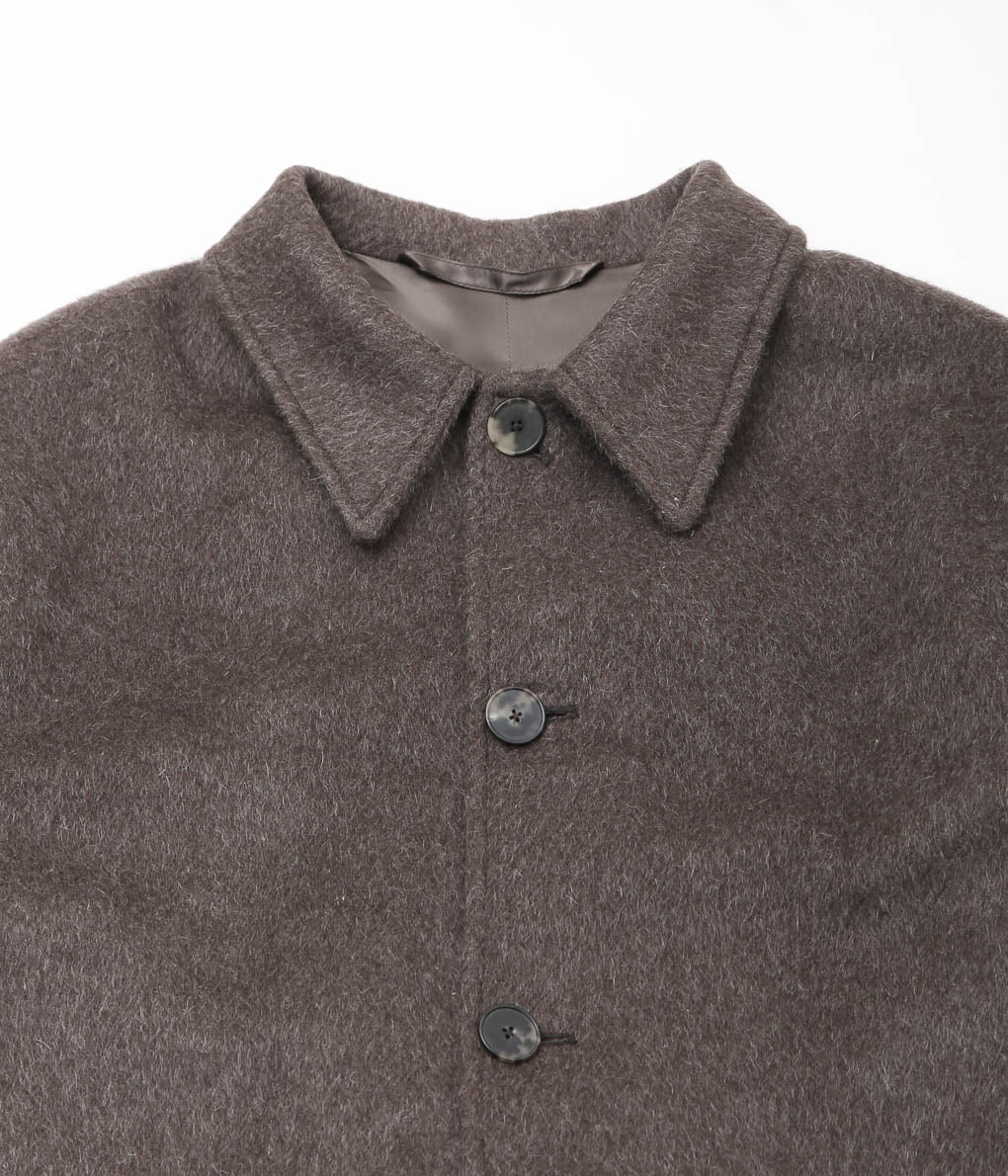 DE BONNE FACTURE ''OVERCOAT'' (BARK BROWN)