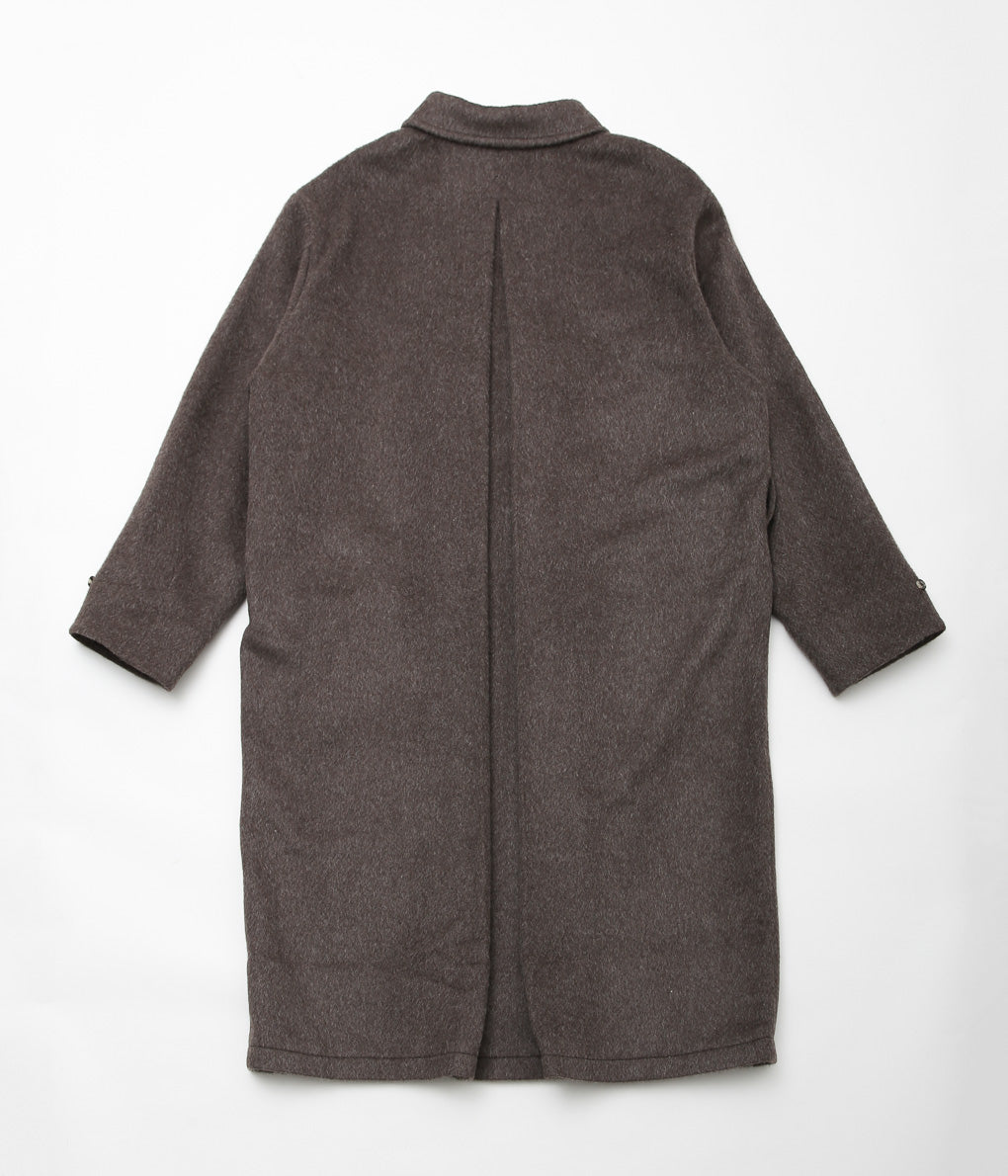 DE BONNE FACTURE ''OVERCOAT'' (BARK BROWN)