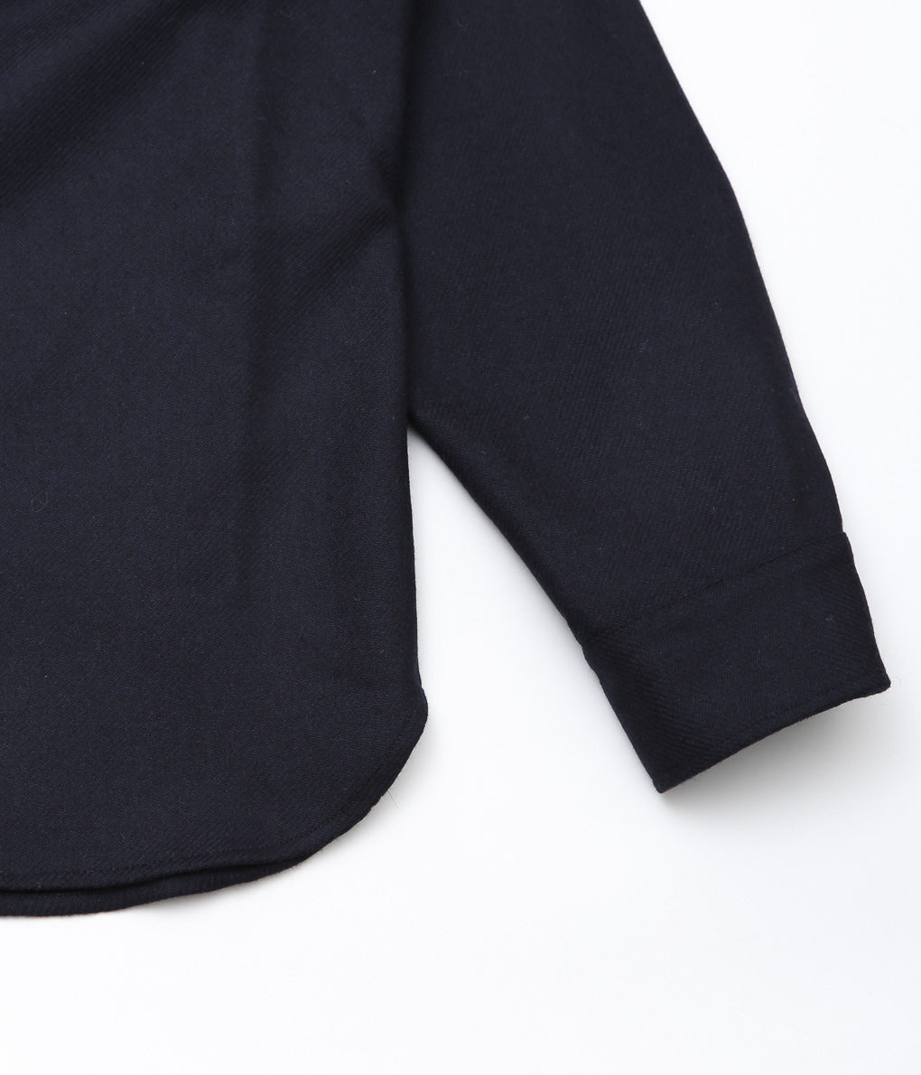 DE BONNE FACTURE ''ONE POCKET OVERSHIRT'' (NAVY)