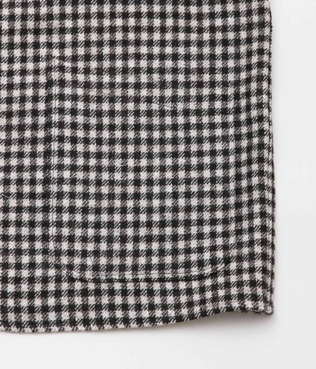 DE BONNE FACTURE ''CAMARGUE VEST'' (UNDYED CHECK)