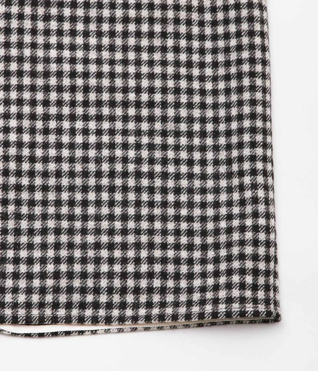 DE BONNE FACTURE ''CAMARGUE VEST'' (UNDYED CHECK)