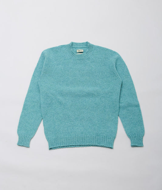 DE BONNE FACTURE ''SHAGGY SHEEP SWEATER'' (WATERFALL)