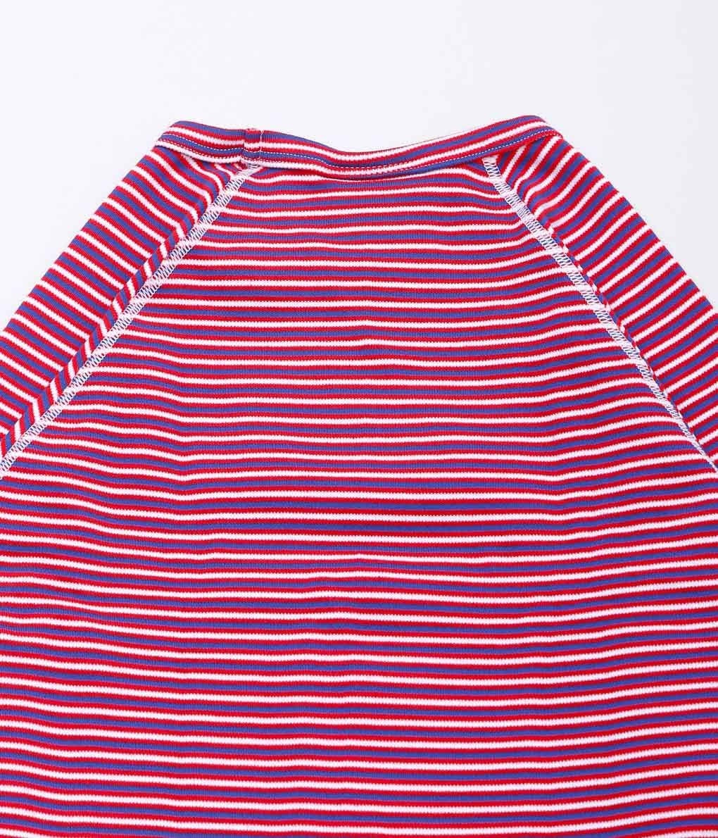 WILDERNESS WEAR ''POLYPRO+190 LONG SLEEVE CREW STRIPE'' (AMERICA)