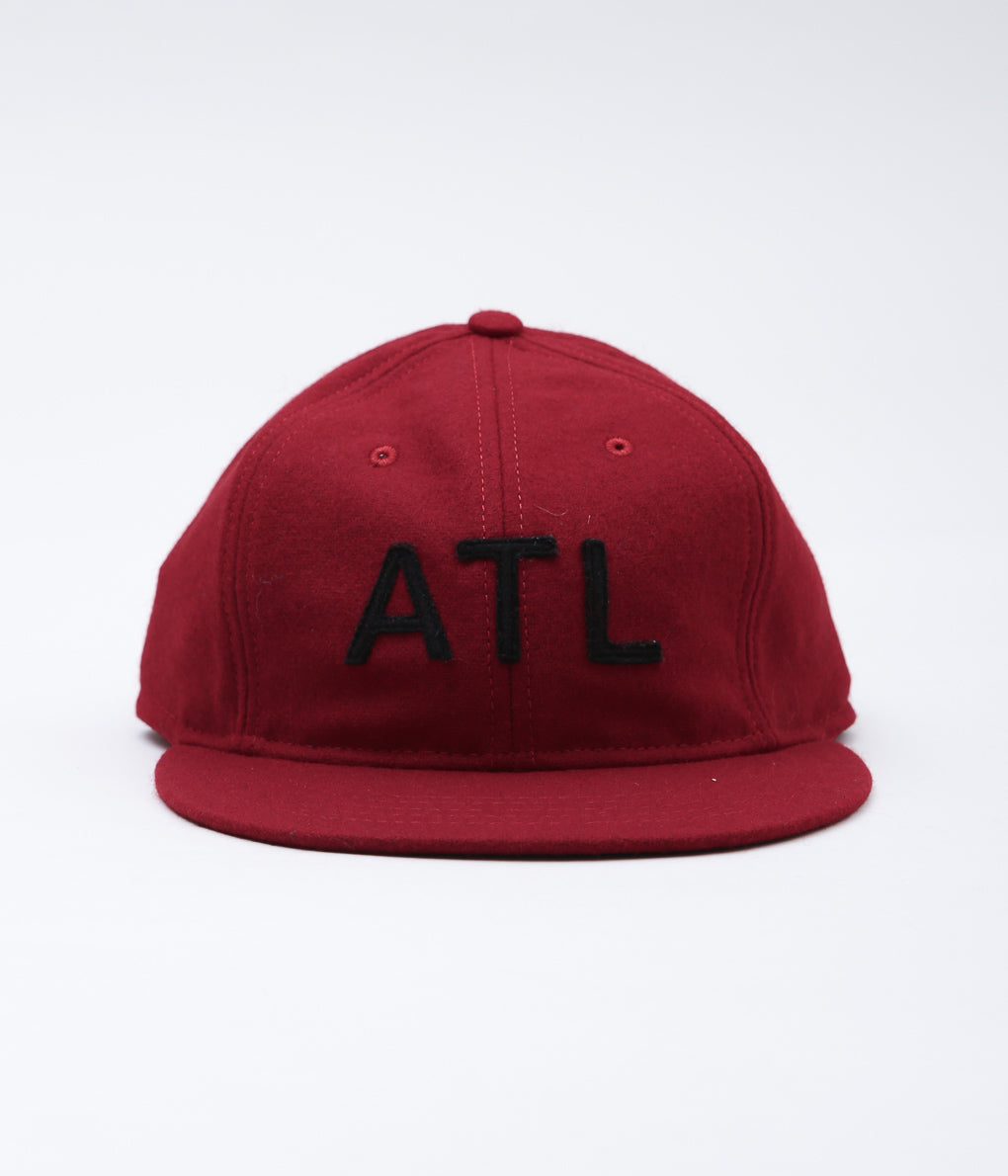 SANDLOT ''CITIES BASEBALL CAPS(ATLANTA)'' (RED)