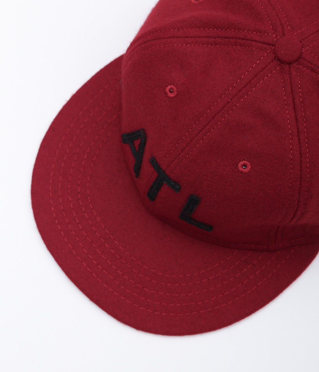 SANDLOT ''CITIES BASEBALL CAPS(ATLANTA)'' (RED)