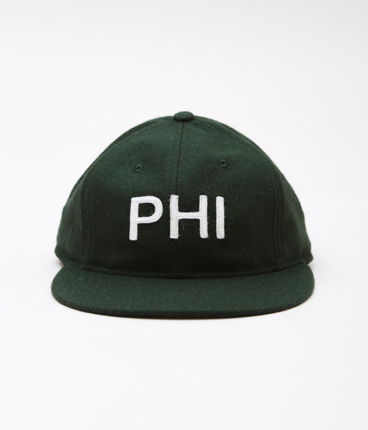 SANDLOT ''CITIES BASEBALL CAPS(PHILADELPHIA)'' (GREEN)