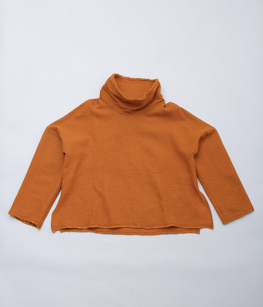 WRIGHT+DOYLE ''LOTURA FUNNEL NECK'' (SAFFRON)