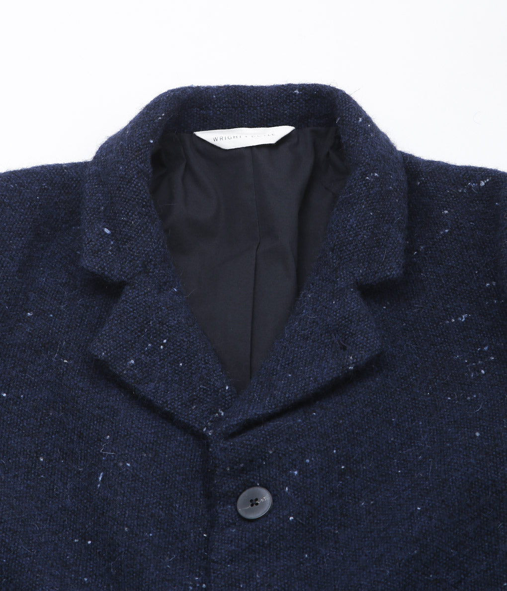 WRIGHT+DOYLE ''LUCIEN JACKET'' (ENCRE BLUE )