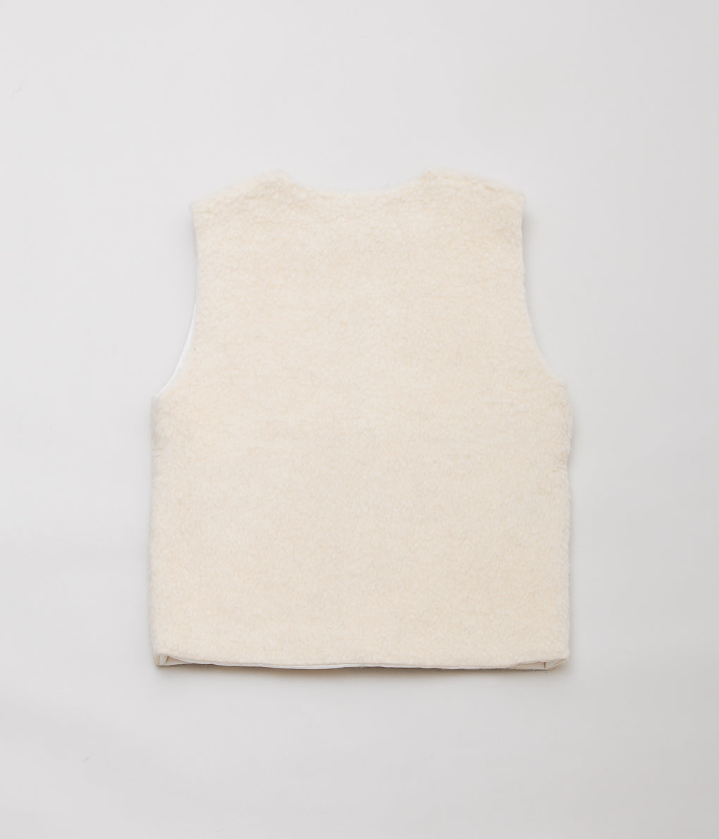 MAISON DOUILLET 'LE GILET D'ALPAGE'(NATURAL WHITE)