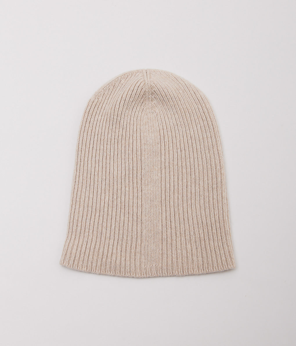 MAISON DOUILLET ''THE REGENERATED BEANIE'' (BEIGE)