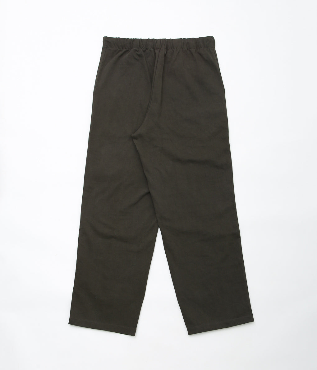 LADY WHITE ''JERSEY BAND PANT'' (BLACK OLIVE)