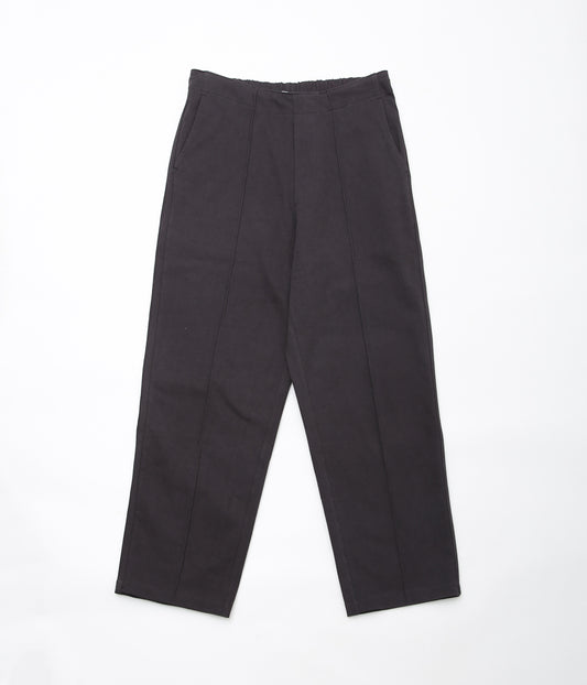 LADY WHITE ''JERSEY BAND PANT'' (TIRE BLACK)