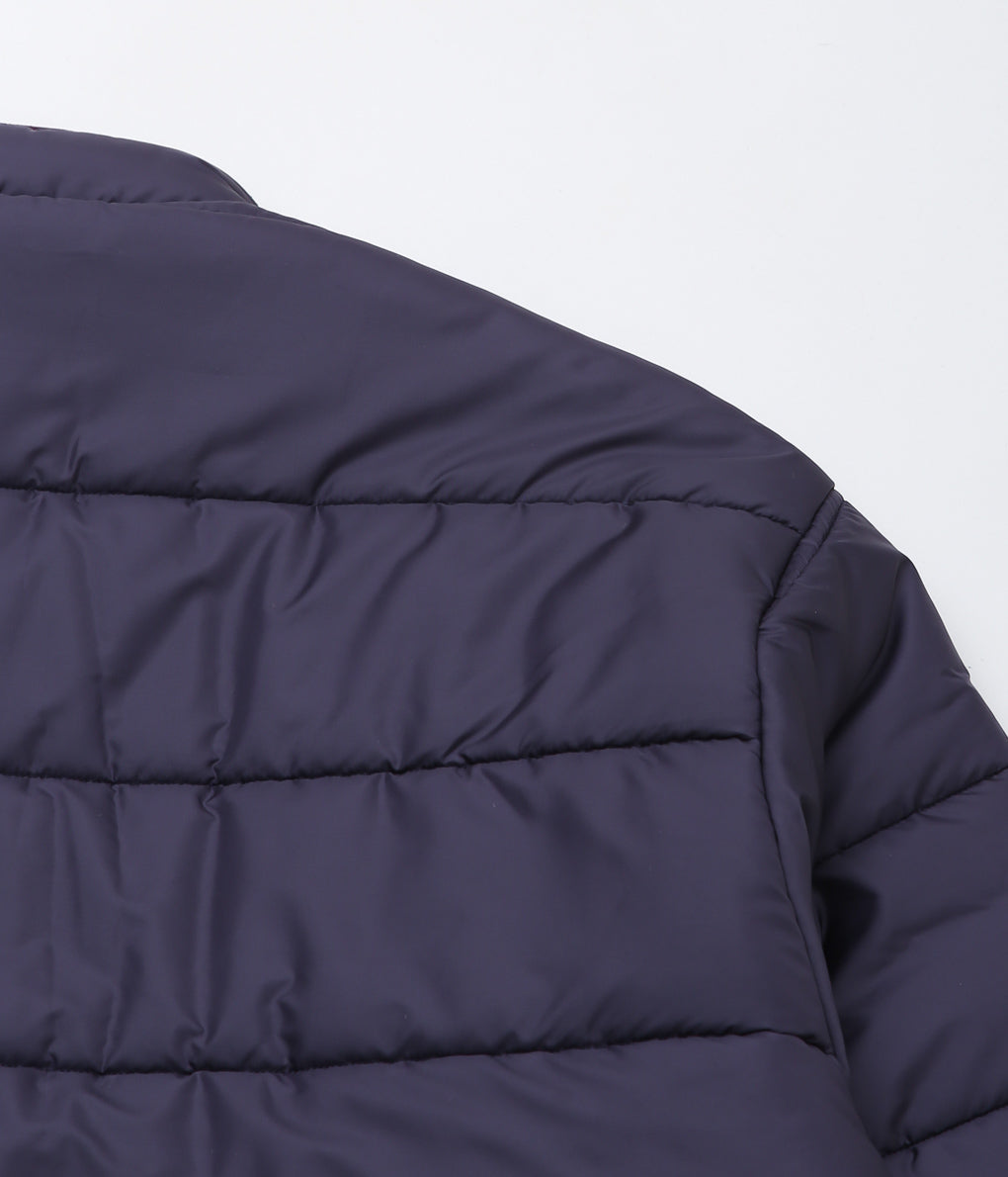 LAVENHAM ''HORIZONTAL BIG QUILT MICKFIELD JACKET MENS'' (ROYAL PURPLE)