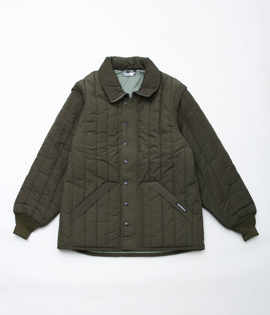 LAVENHAM ''ARCHIVE DETACHABLE SLEEVE JACKET MENS'' (KHAKI)