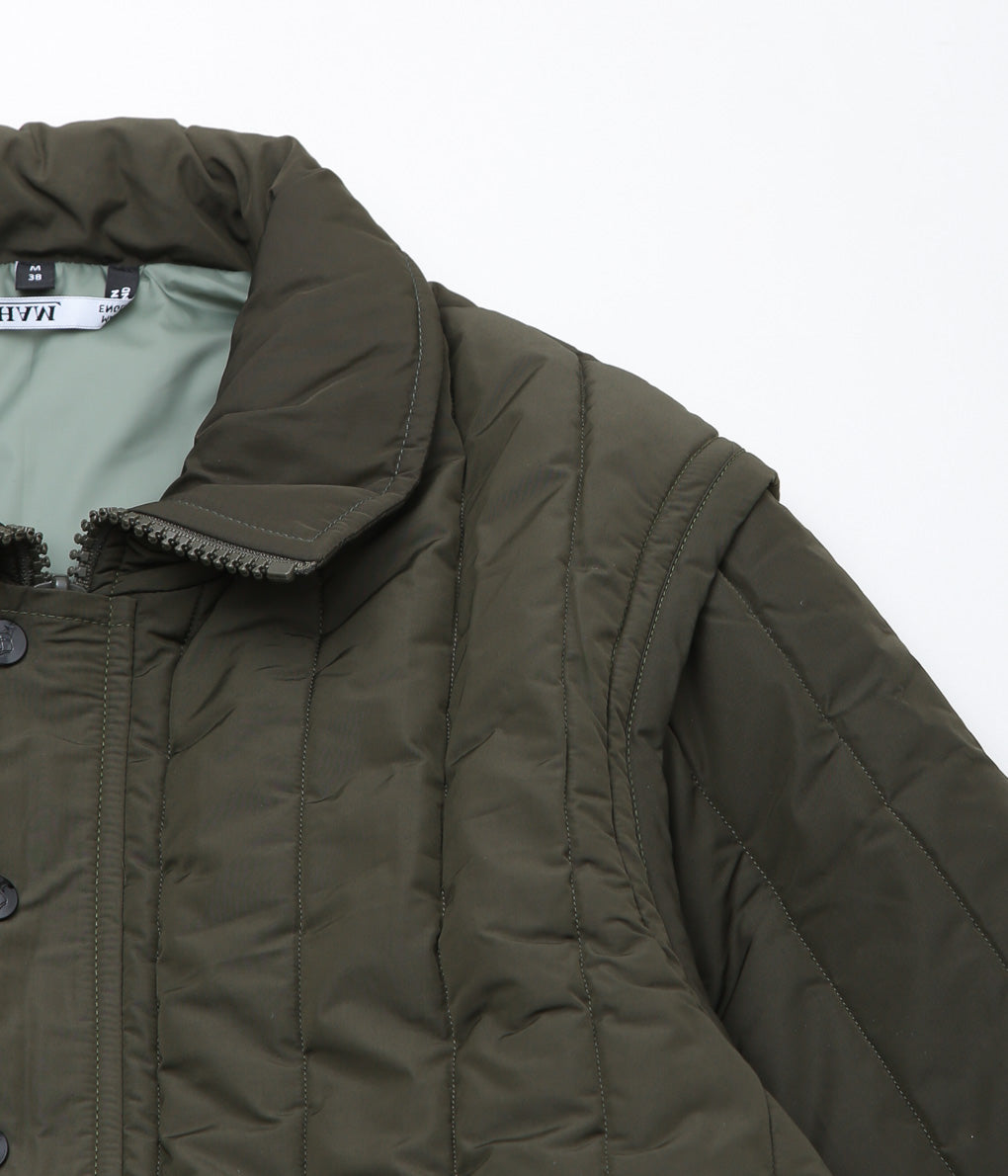 LAVENHAM ''ARCHIVE DETACHABLE SLEEVE JACKET MENS'' (KHAKI)