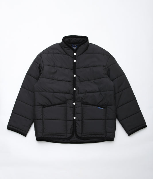 LAVENHAM ''HORIZONTAL BIG QUILT MICKFIELD JACKET MENS'' (SABLE BLACK)