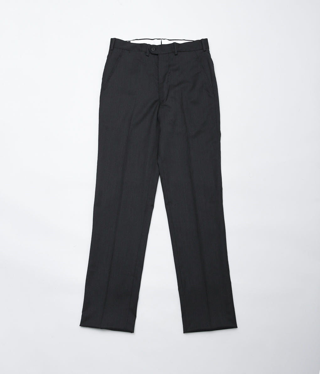 HERTLING ''RELAXED FIT WOOL GABARDINE''(CHACOAL)