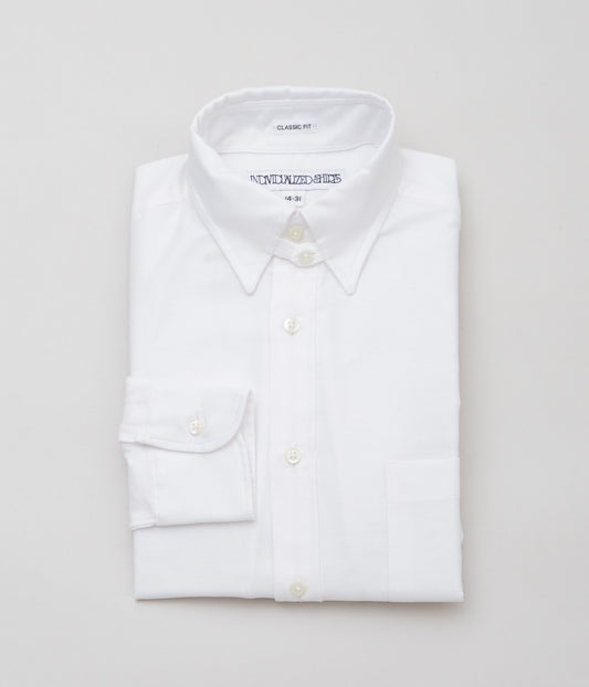 INDIVIDUALIZED SHIRTS ''ARROW OX CLASSIC FIT TAB COLLAR SHIRTS'' (WHITE)