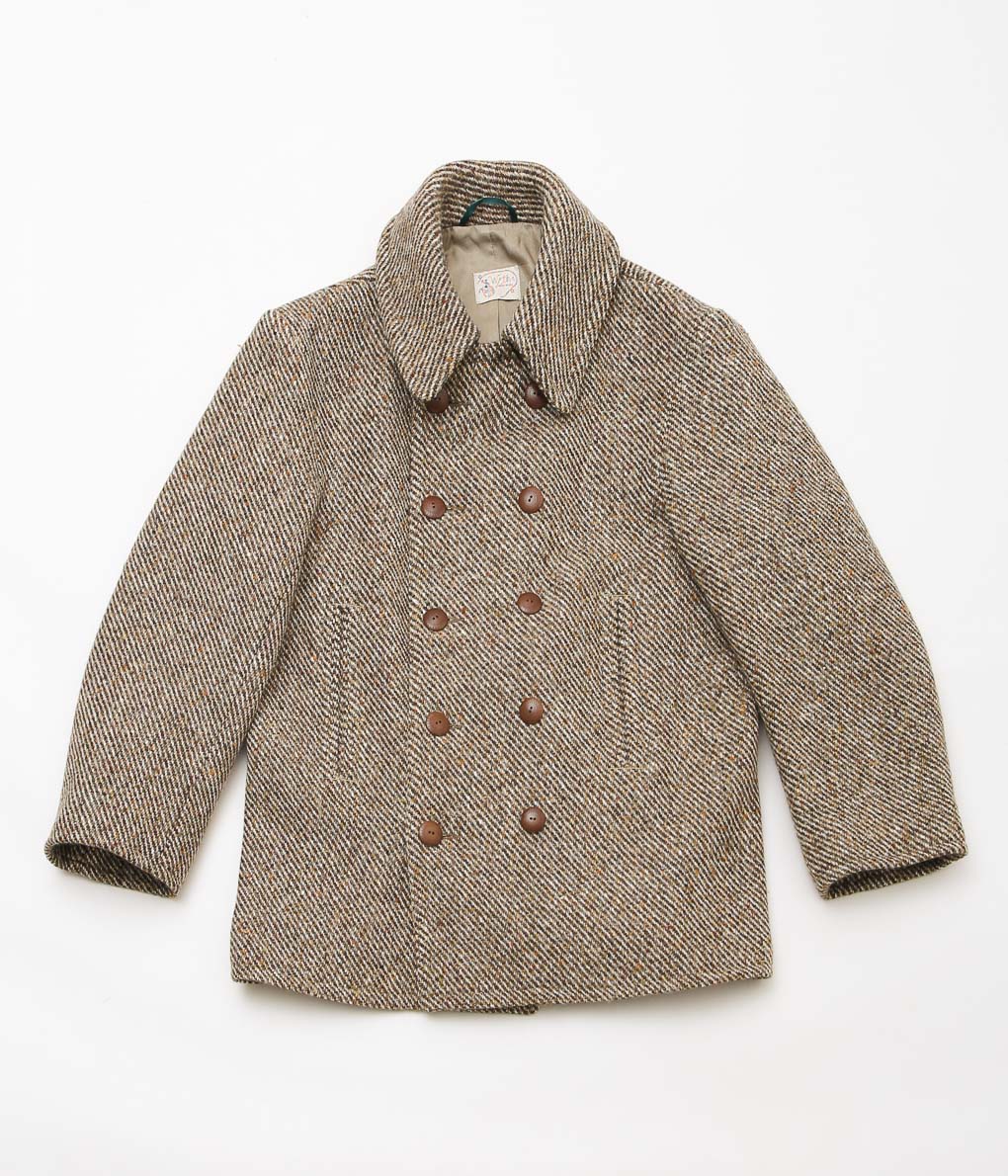 WYTHE ''BOOM CAT PEACOAT'' (WARM GREY TWILL)