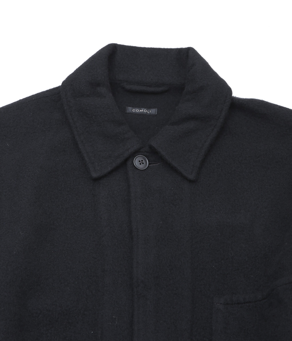 COMOLI ''ウールカシミヤ オールインワン'' (BLACK)