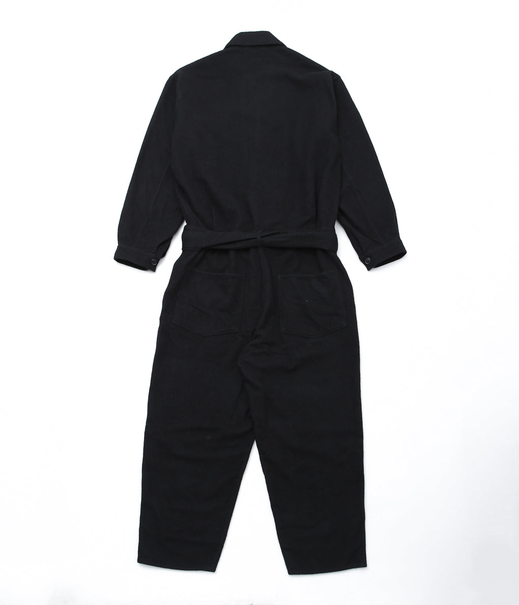 COMOLI ''ウールカシミヤ オールインワン'' (BLACK)