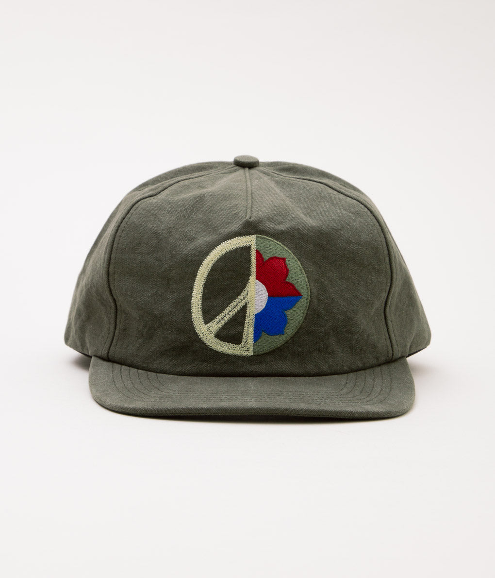 CRTFD ''HALF PEACE HAT'' (GREEN)