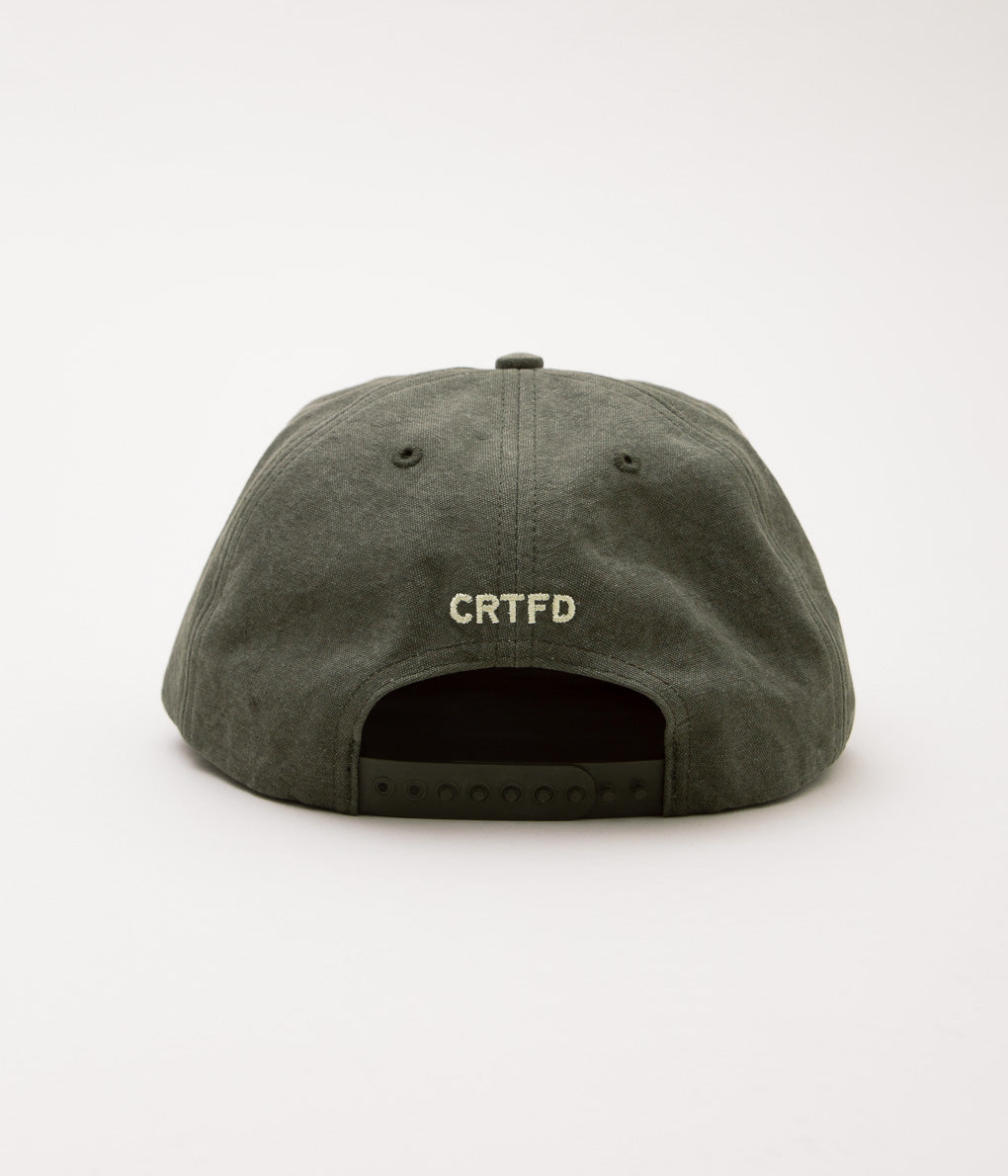 CRTFD ''HALF PEACE HAT'' (GREEN)