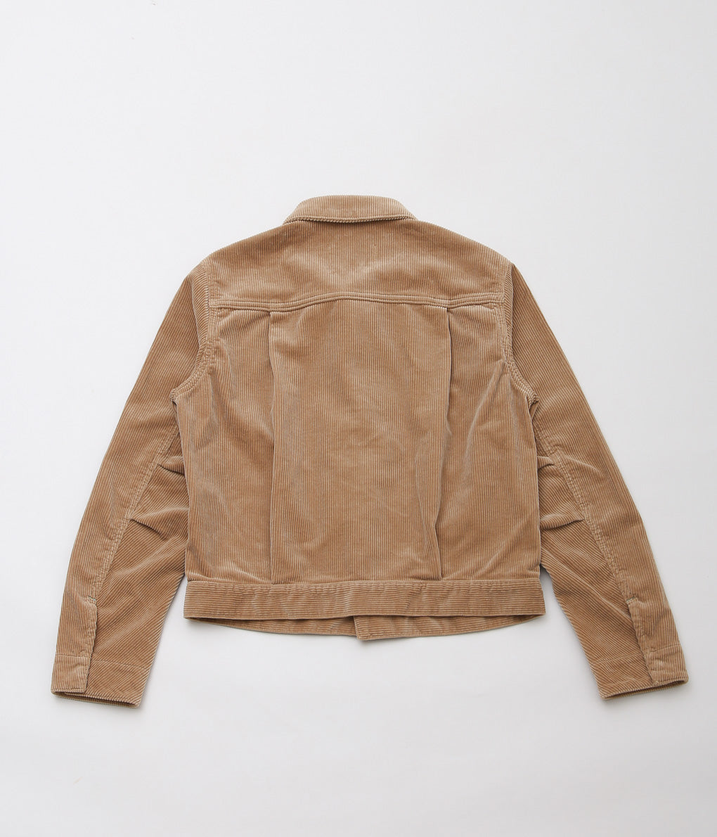 TU ES MON TRESOR ''THE EMERALD CORDUROY JACKET'' (CAMEL)