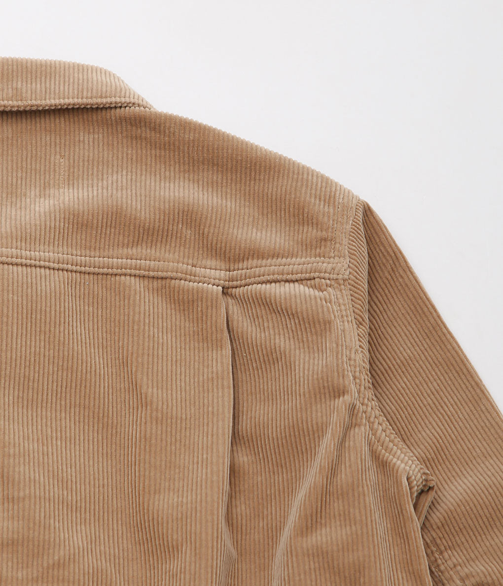 TU ES MON TRESOR ''THE EMERALD CORDUROY JACKET'' (CAMEL)