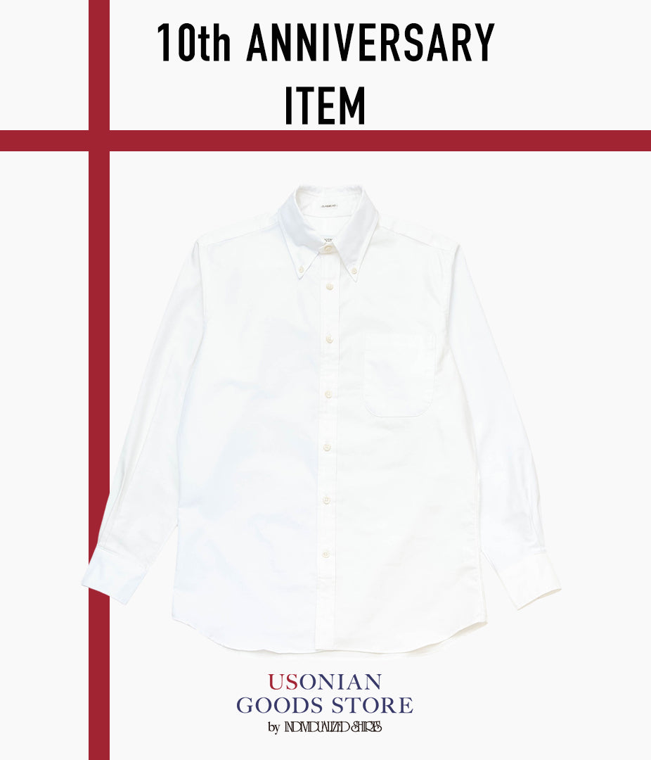 INDIVIDUALIZED SHIRTS ''ANNIVERSARY ENGINEERED BESPOKE SHIRTS'' (WHITE)