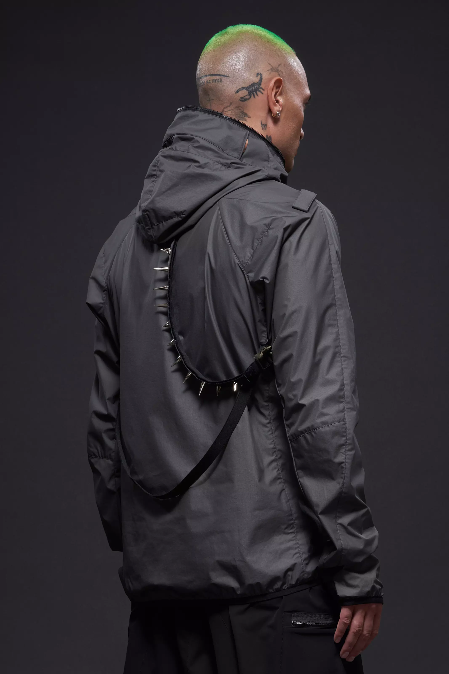 ACRONYM "J118-WS Packable Windstopper® Active Shell™ Jacket Gen. 1"(GRAY)