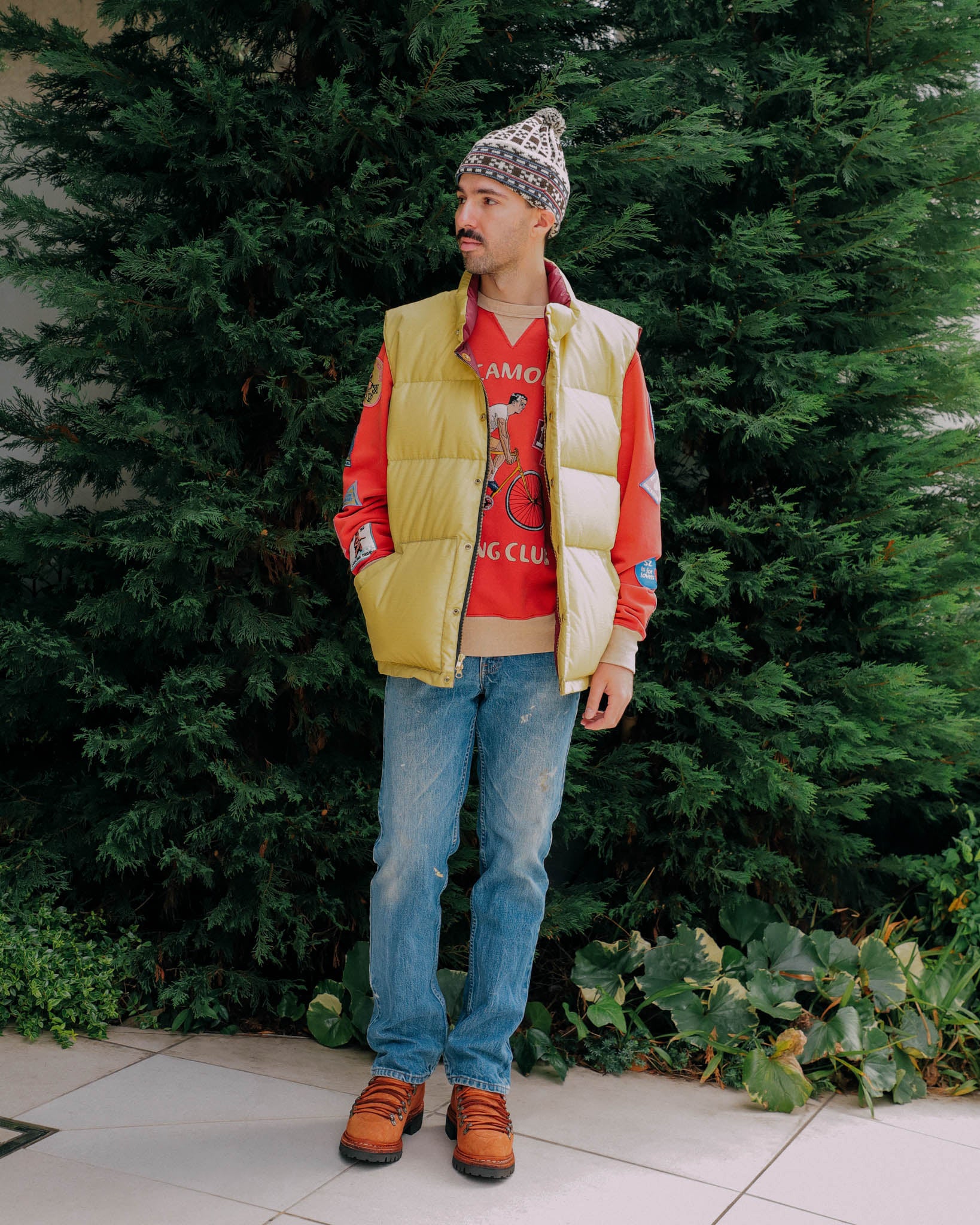 Crescent Down Works Italian Vest 新品(Crescent Down Works Crescent Down Works Italian Vest 新品(Crescent Down Works