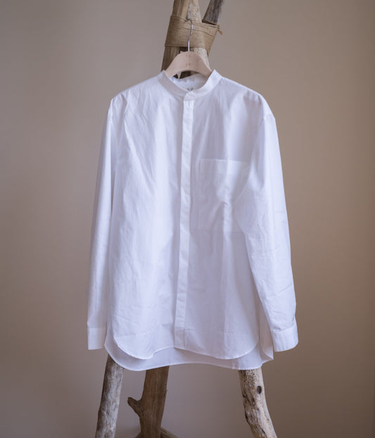 SEYA. ''HAND STITCH KURTA SHIRT'' (WHITE)