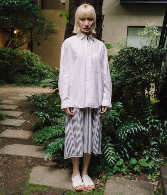 SEYA. ''ETERNAL SHIRT - HAND STITCH'' (WHITE)