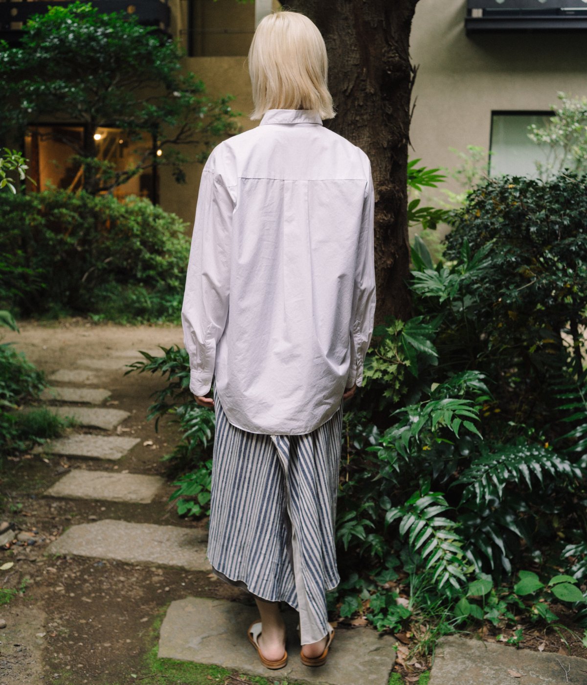 SEYA. ''ETERNAL SHIRT - HAND STITCH'' (WHITE)