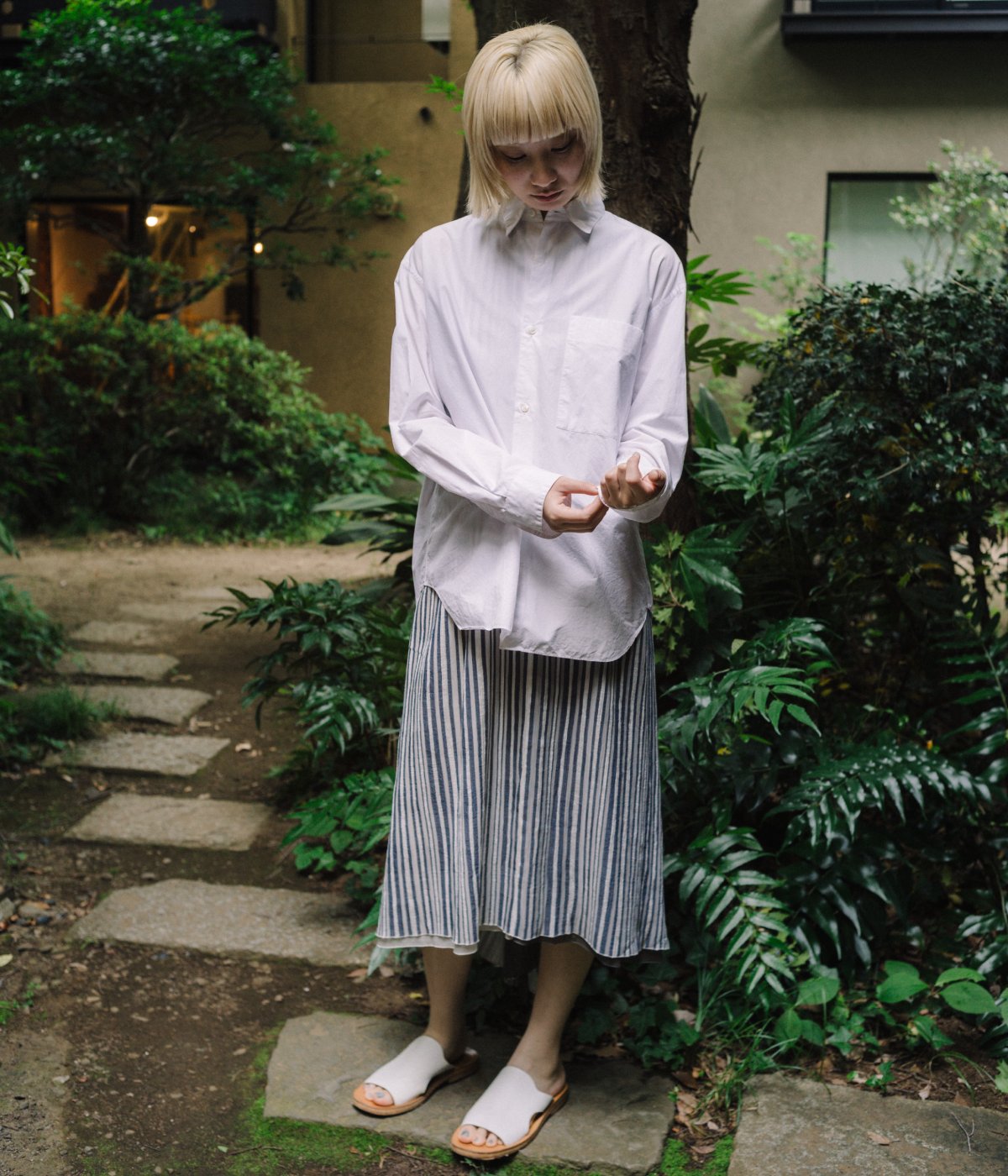 SEYA. ''ETERNAL SHIRT - HAND STITCH'' (WHITE) – THE STORE BY MAIDENS