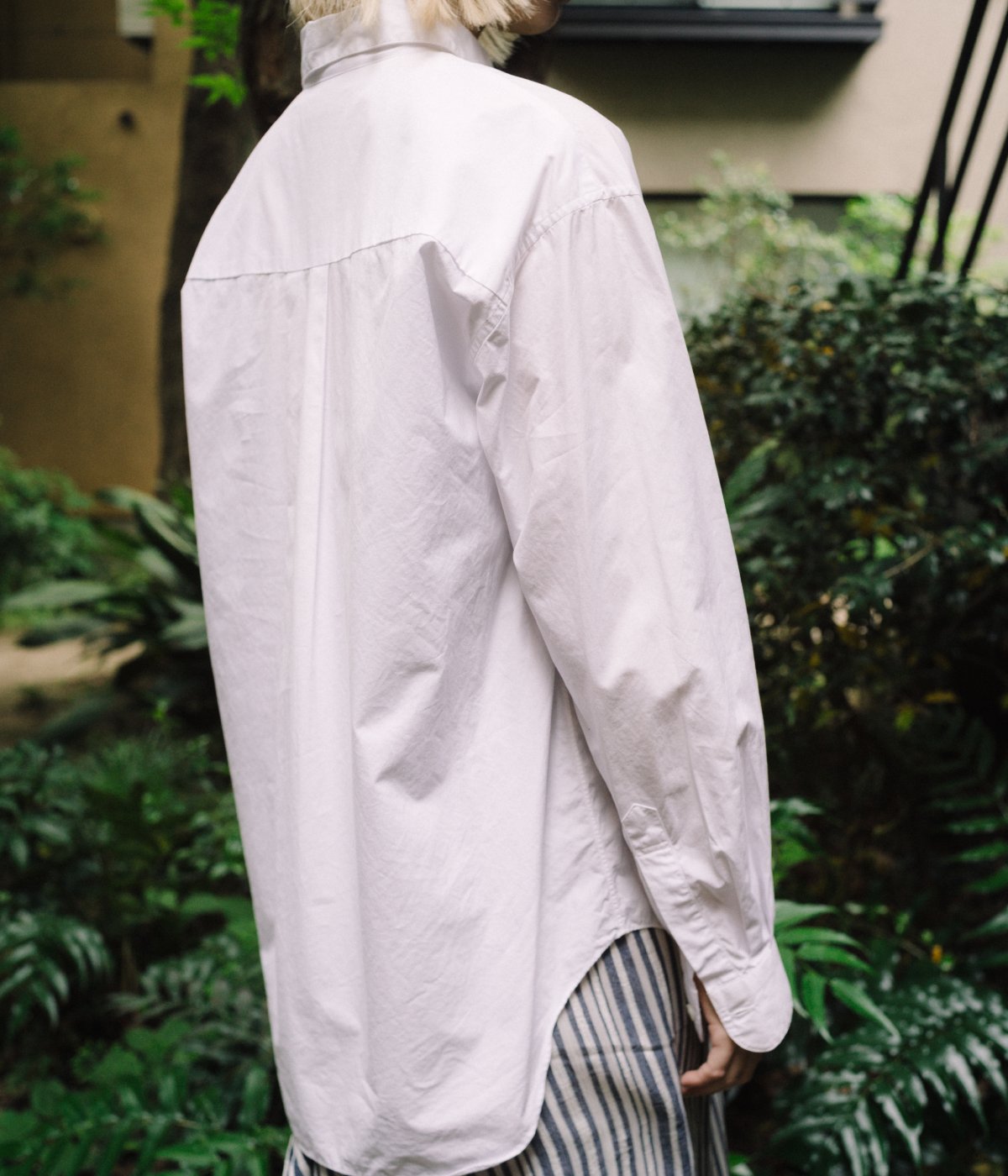 SEYA. ''ETERNAL SHIRT - HAND STITCH'' (WHITE)