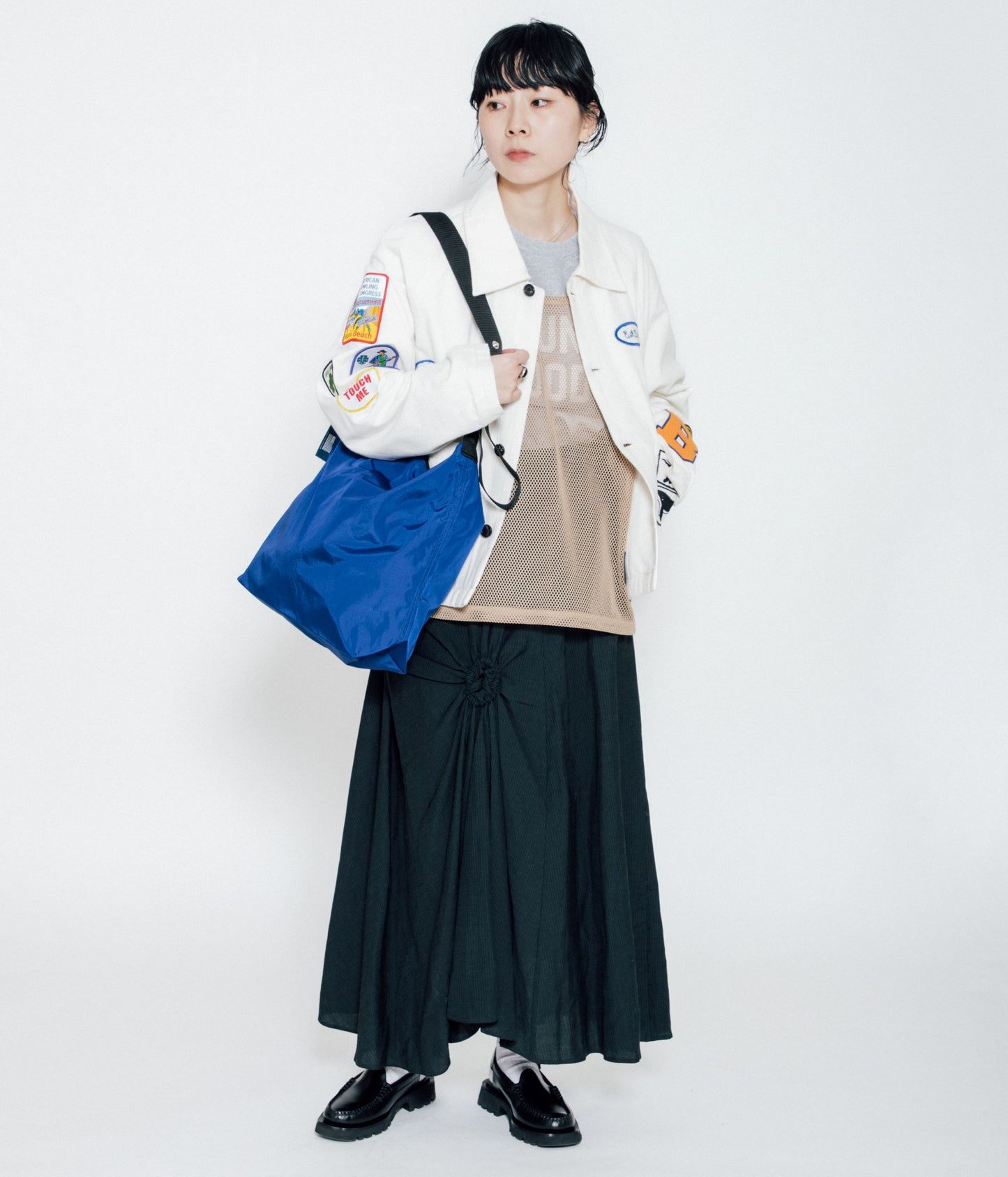 JULY NINE ''BIB MESH VEST MENS'' (OAK)