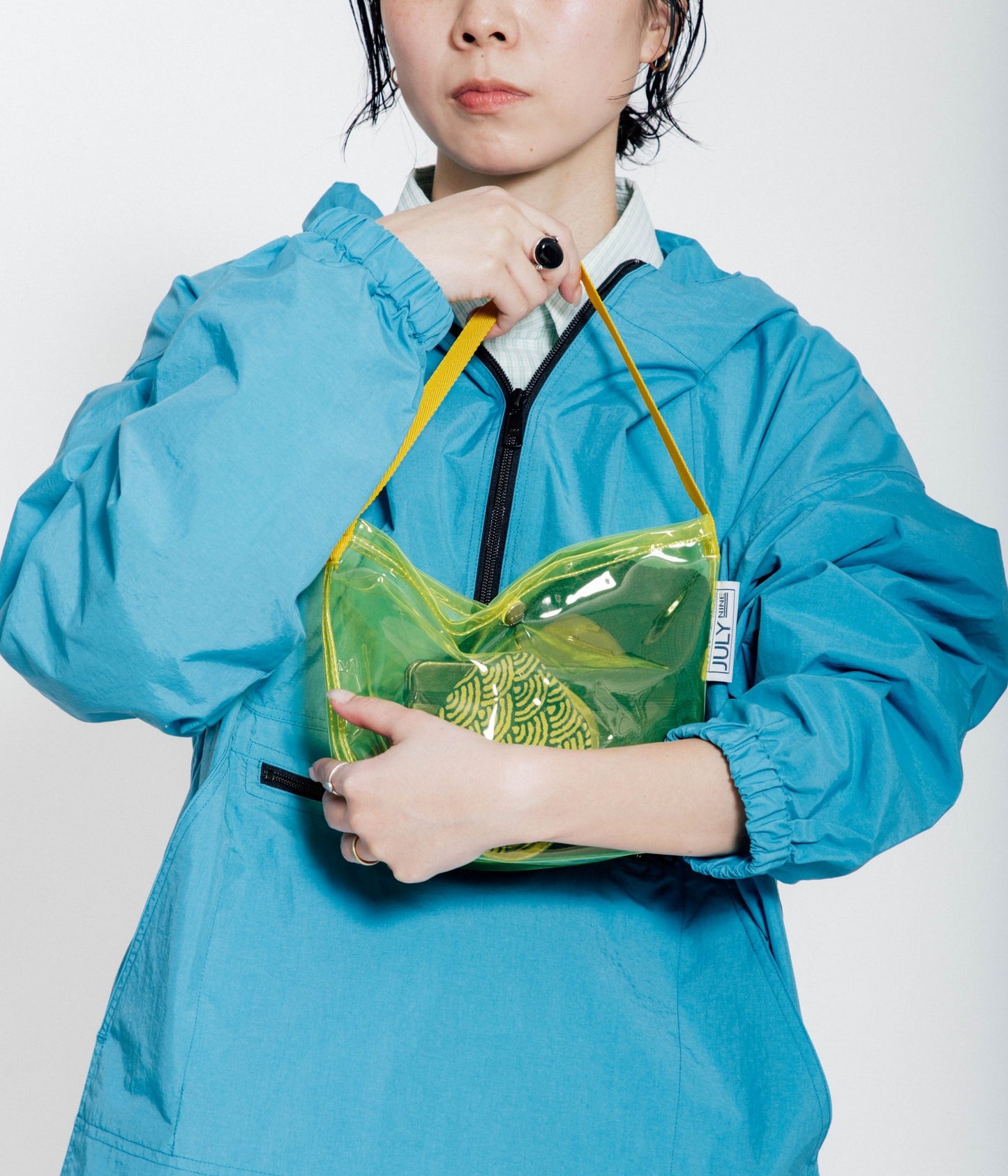 JULY NINE ''LIQUID MINI TOTE'' (ORANGE)