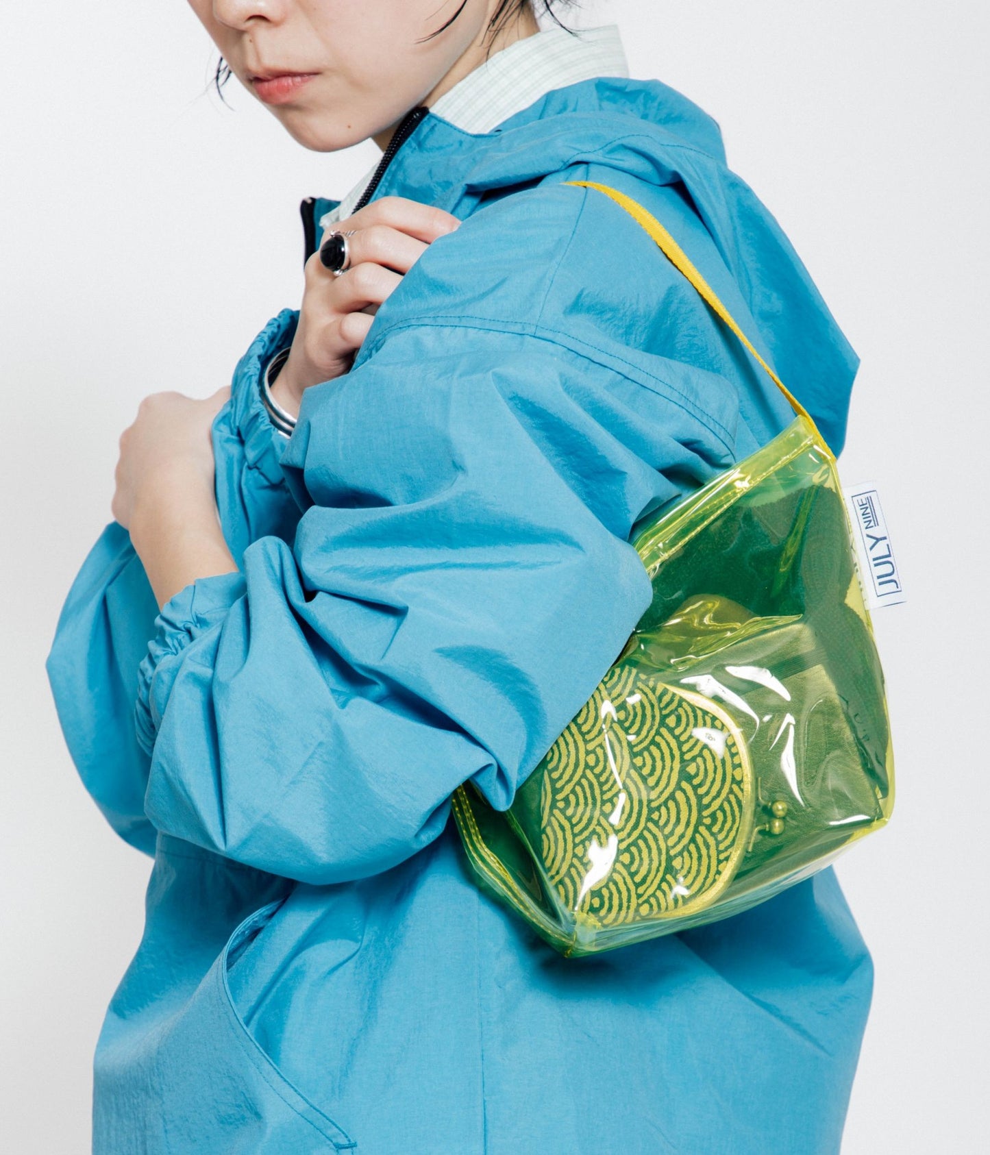 JULY NINE ''LIQUID MINI TOTE'' (WHITE)